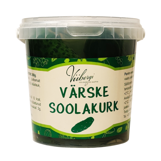 Viibergi värske soolakurk 350G